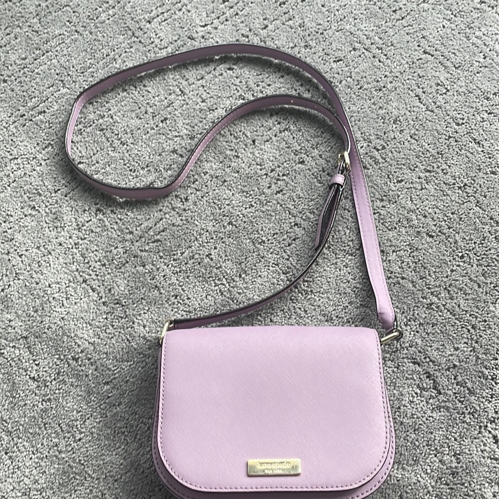 Lilac crossbody purse from Kate Spade